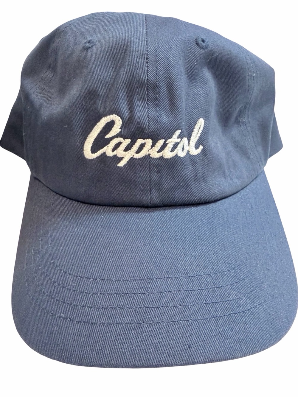 3/$15 NWOT Capitol Records Hollywood Navy Baseball Hat